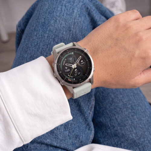 Tech-protect Silicone Garmin Fenix 5s / 5s Plus / 6s / 6s Pro / 7s / 8 / 9 / 9 Pro (43 Mm) Fog Grey, Ansicht 8