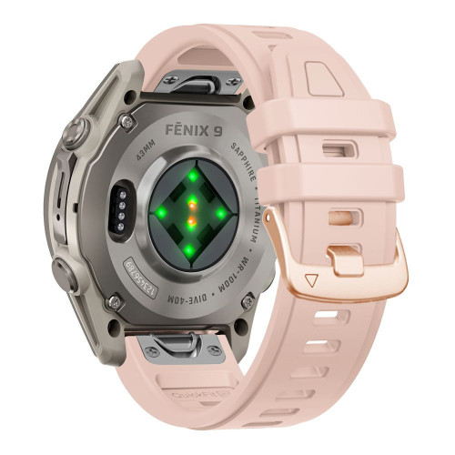 Tech-protect Silicone Garmin Fenix 5s / 5s Plus / 6s / 6s Pro / 7s / 8 / 9 / 9 Pro (43 Mm) Powder Pink, view 2
