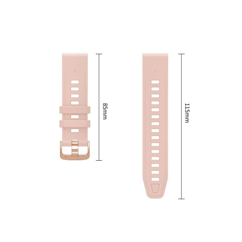 Tech-protect Silicone Garmin Fenix 5s / 5s Plus / 6s / 6s Pro / 7s / 8 / 9 / 9 Pro (43 Mm) Powder Pink, view 4