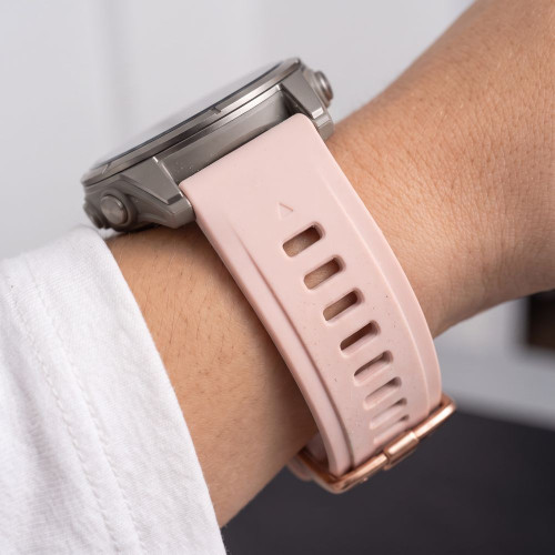 Tech-protect Silicone Garmin Fenix 5s / 5s Plus / 6s / 6s Pro / 7s / 8 / 9 / 9 Pro (43 Mm) Powder Pink, view 8