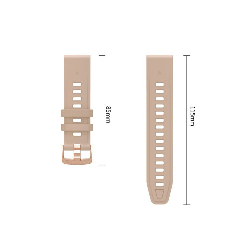 Tech-protect Silicone Garmin Fenix 5s / 5s Plus / 6s / 6s Pro / 7s / 8 / 9 / 9 Pro (43 Mm) Walnut, widok 4