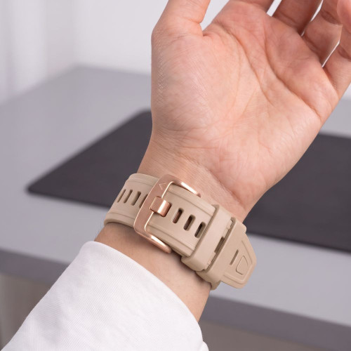 Tech-protect Silicone Garmin Fenix 5s / 5s Plus / 6s / 6s Pro / 7s / 8 / 9 / 9 Pro (43 Mm) Walnut, widok 6