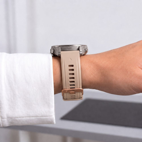 Tech-protect Silicone Garmin Fenix 5s / 5s Plus / 6s / 6s Pro / 7s / 8 / 9 / 9 Pro (43 Mm) Walnut, widok 7