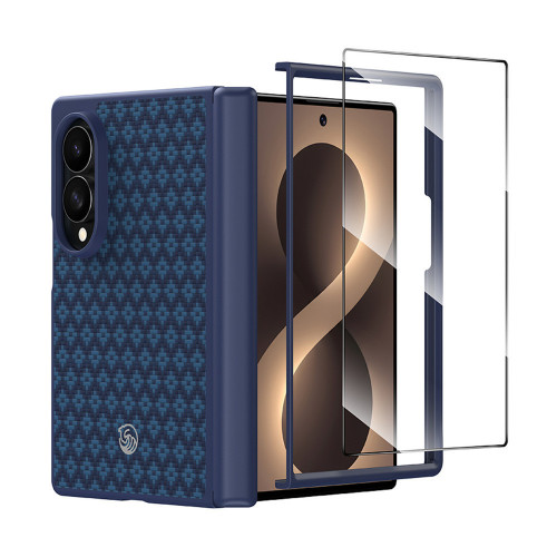 Benks Etui Magnetic Armor Grid Pro Grand Combo (C.K.FL.SA.BE.C060) do Samsung Galaxy Z Fold 8 niebieski