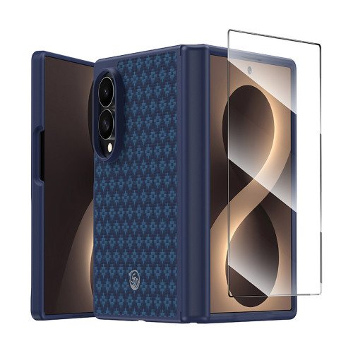 Benks Etui Magnetic Armor Grid Pro Grand Combo (C.K.FL.SA.BE.C060) do Samsung Galaxy Z Fold 8 niebieski, Ansicht 2