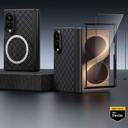 Benks Etui Magnetic Armor Grid Pro Grand Combo (C.K.FL.SA.BK.C060) do Samsung Galaxy Z Fold 8 czarny, view 7