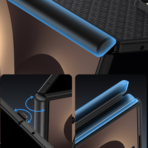 Benks Etui Magnetic Armor Grid Pro Grand Combo (C.K.FL.SA.BK.C060) do Samsung Galaxy Z Fold 8 czarny, view 8