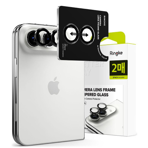 OsŁona Aparatu Ringke Camera Frame 2-pack Iphone Duo Black