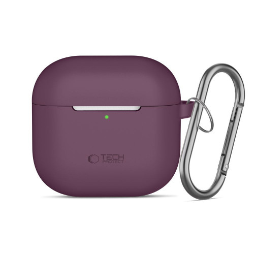 Tech-protect Silicone Hook Apple Airpods 4 / 5 Burgundy, Ansicht 2