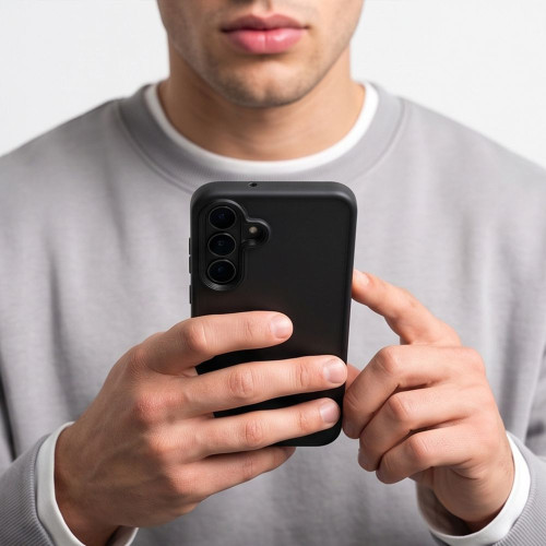Tech-protect Magmat Galaxy S26 Fe Matte Black, view 5