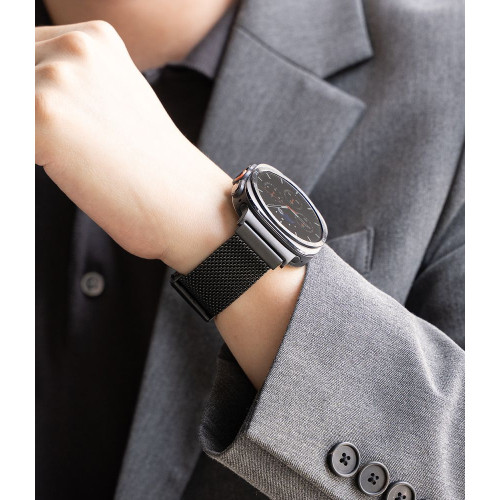 Ringke Metal One Mesh Samsung Galaxy Watch Ultra 1 / 2 2024-2026 (47 Mm) Black, view 3
