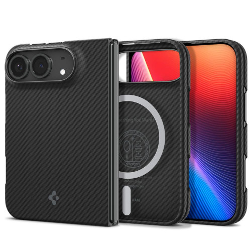 Spigen Airskin Aramid Magsafe Iphone Duo Black