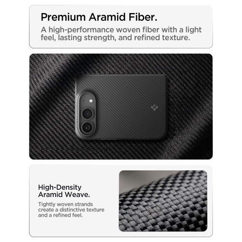 Spigen Airskin Aramid Magsafe Iphone Duo Black, nézet 6