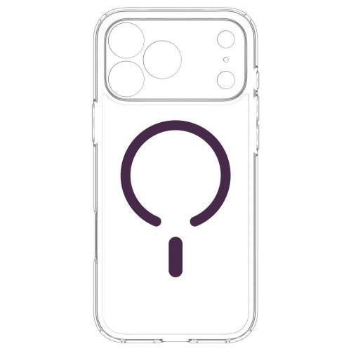 Spigen Ultra Hybrid Magsafe Iphone 17 Pro / 18 Pro Clear/burgundy, nézet 5