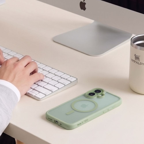 Tech-protect Magpeak Magsafe Cc Iphone 17 Matte Sage, Ansicht 7