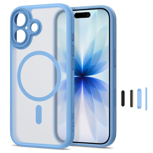 Tech-protect Magpeak Magsafe Cc Iphone 17 Matte Mist Blue, Ansicht 2
