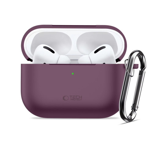Tech-protect Silicone Hook Apple Airpods Pro 3 Burgundy, nézet 3
