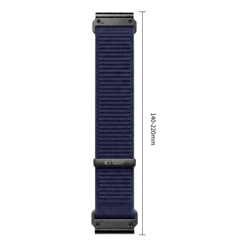 Tech-protect Nylonloop Garmin Fenix 5x / 5x Plus / 6x / 6x Pro / 7x / 8 / 8 Pro / 9 / 9 Pro (51 Mm) Navy Blue, Ansicht 3