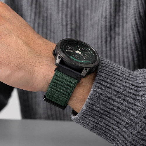 Tech-protect Nylonloop Garmin Fenix 5x / 5x Plus / 6x / 6x Pro / 7x / 8 / 8 Pro / 9 / 9 Pro (51 Mm) Military Green, Ansicht 7