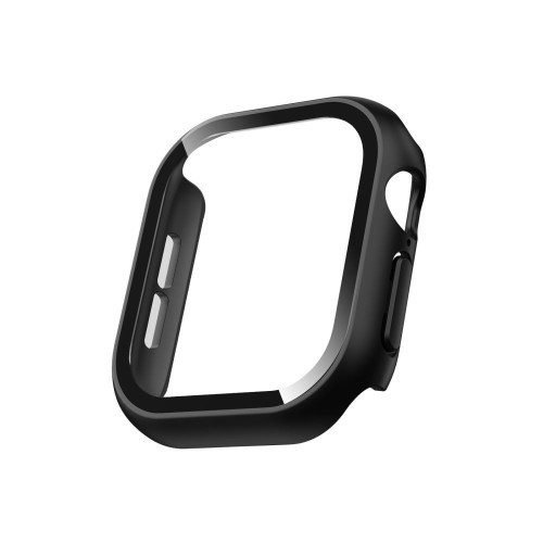 Tech-protect Defense 2-pack Apple Watch 12 (42 Mm) Black & Clear, Ansicht 3