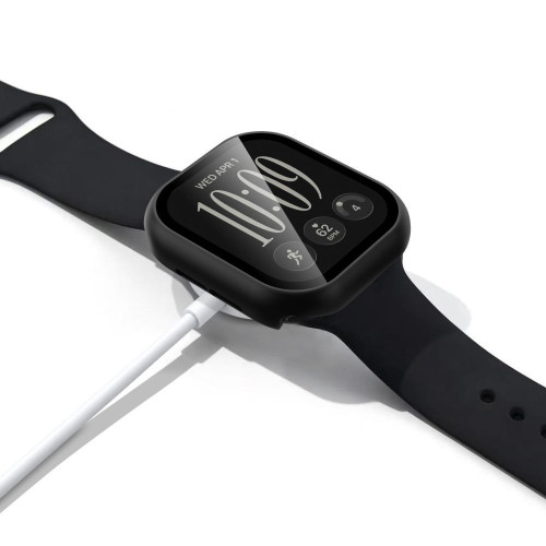 Tech-protect Defense 2-pack Apple Watch 12 (42 Mm) Black & Clear, Ansicht 6