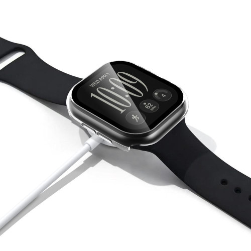 Tech-protect Defense 2-pack Apple Watch 12 (46 Mm) Black & Clear, Ansicht 6
