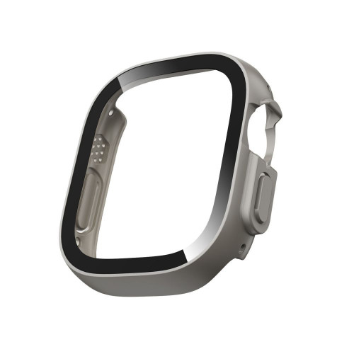 Tech-protect Defense 2-pack Apple Watch Ultra 1 / 2 / 3 / 4 (49 Mm) Titanium & Clear, widok 3