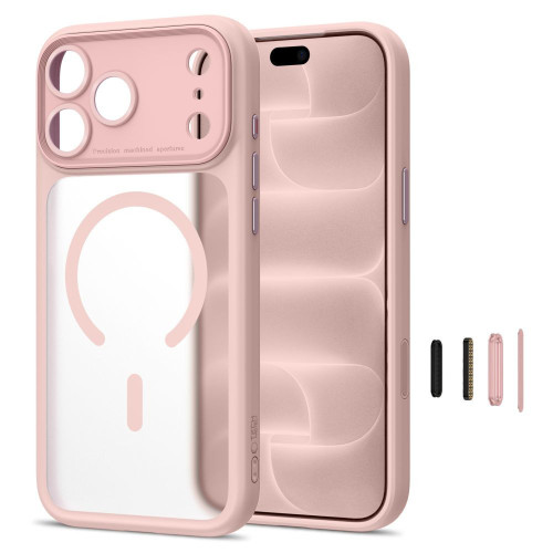 Tech-protect Magpeak Magsafe Cc Iphone 17 Pro / 18 Pro Matte Pink, view 2