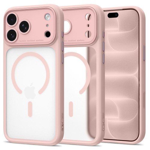 Tech-protect Magpeak Magsafe Cc Iphone 17 Pro Max / 18 Pro Max Matte Pink