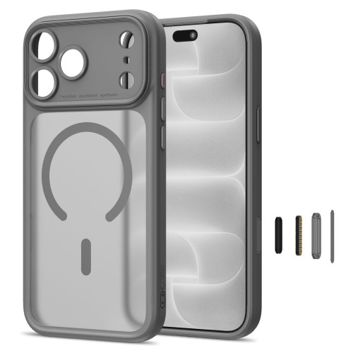 Tech-protect Magpeak Magsafe Cc Iphone 17 Pro / 18 Pro Matte Titanium, view 2