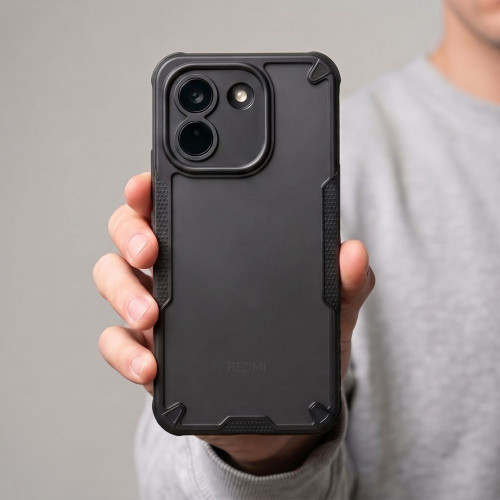 Tech-protect Rugged Shield Xiaomi Redmi Note 17 Pro Max 5g Matte Black, view 5
