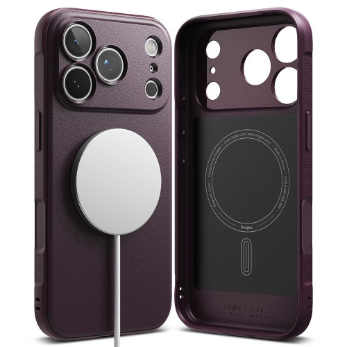 Ringke Onyx Magnetic Magsafe Iphone 17 Pro / 18 Pro Burgundy, nézet 2