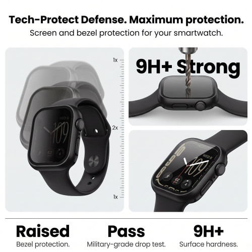Tech-protect Defense Apple Watch Ultra 1 / 2 / 3 / 4 (49 Mm) Privacy, view 6