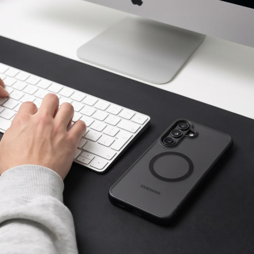 Tech-protect Magmat Magsafe Galaxy S26 Fe Matte Black, nézet 7