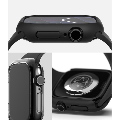Ringke Slim 2-pack Apple Watch 12 (46 Mm) Clear & Matte Black, nézet 4