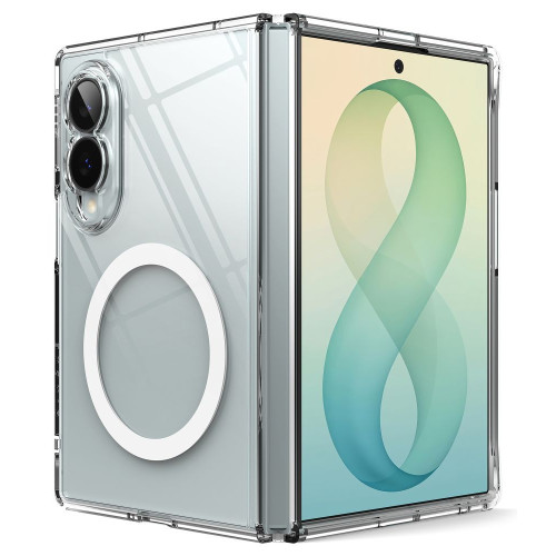 Ringke Fusion Magnetic Magsafe Galaxy Z Fold 8 Clear, nézet 4