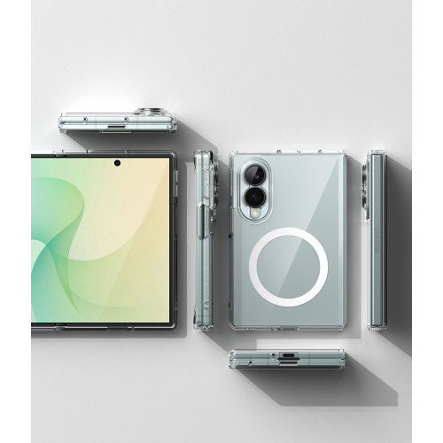Ringke Fusion Magnetic Magsafe Galaxy Z Fold 8 Clear, nézet 7
