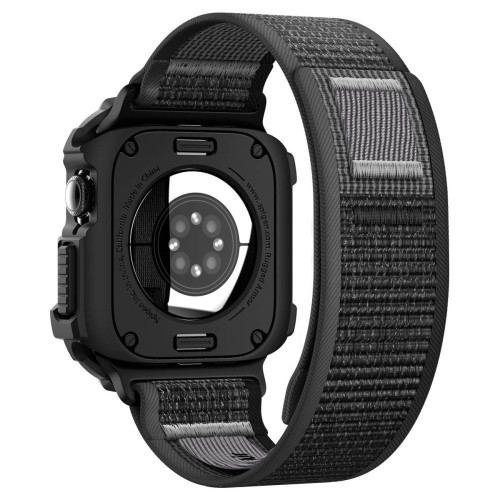 Spigen Athlex Air + Rugged Armor Apple Watch 10 / 11 / 12 (46 Mm) Active Black/grey, nézet 3