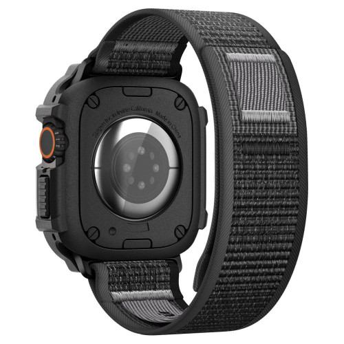Spigen Athlex Air + Rugged Armor Apple Watch Ultra 1 / 2 / 3 / 4 (49 Mm) Active Black/grey, nézet 2
