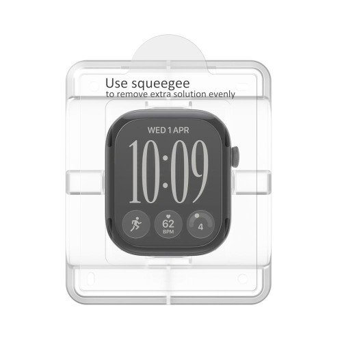 Folia HydroŻelowa Spigen Elite Shield ”ez Fit” 2-pack Apple Watch 12 (42 Mm) Clear, nézet 4