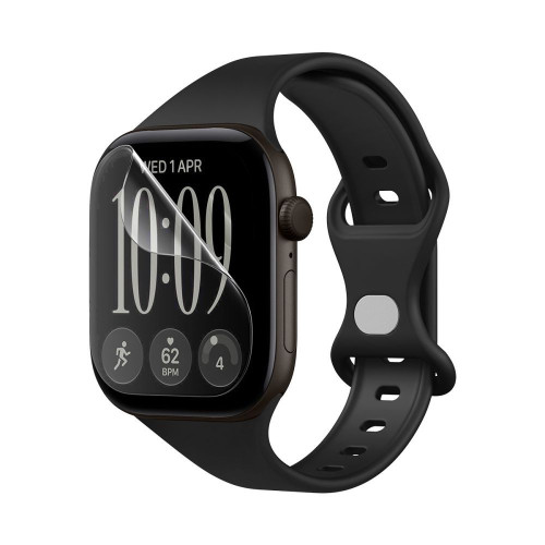 Folia HydroŻelowa Spigen Elite Shield ”ez Fit” 2-pack Apple Watch 12 (42 Mm) Clear, nézet 6