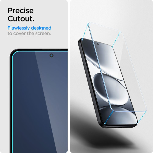 SzkŁo Hartowane Spigen Glas.tr Slim 2-pack Xiaomi Redmi Note 15 Pro / 17 Pro / 17 Pro Max 5g Clear, Ansicht 6