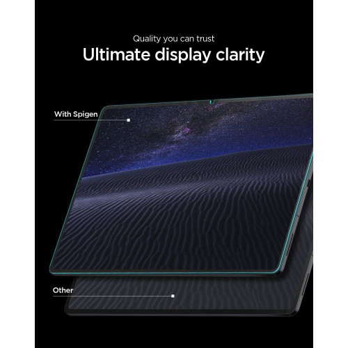 SzkŁo Hartowane Spigen Glas.tr ”ez Fit Pro” Ac Galaxy Tab S12+ Plus 12.6 X840 / X846b Clear, view 6
