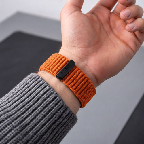 Tech-protect Nylonloop Garmin Fenix 5 / 6 / 6 Pro / 7 / 8 / 8 Pro / 9 / 9 Pro (47 Mm) Signal Orange, Ansicht 5