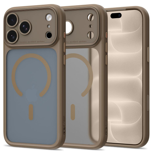 Tech-protect Magpeak Magsafe Cc Iphone 17 Pro / 18 Pro Matte Dark Taupe