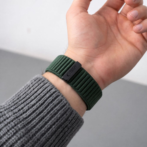 Tech-protect Nylonloop Garmin Fenix 5 / 6 / 6 Pro / 7 / 8 / 8 Pro / 9 / 9 Pro (47 Mm) Military Green, Ansicht 5