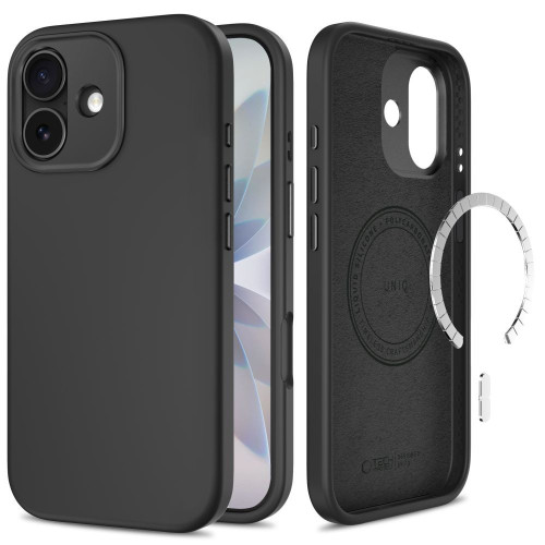 Tech-protect Uniq Magsafe Cc Iphone 17 Obsidian Black