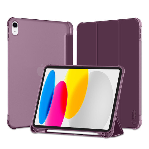 Tech-protect Sc Pen Hybrid Ipad 10.9” 10 / 2022 / 11” 11 / 2025 Crystal Burgundy