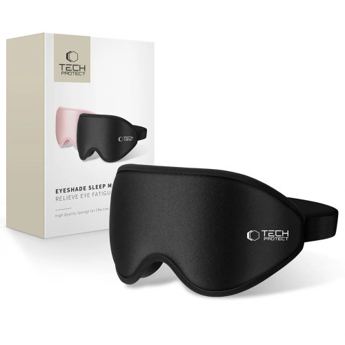 [CR] Oční maska na spaní Tech-Protect Eyeshade Sleep Mask Matte Black