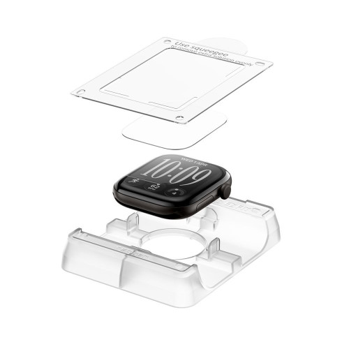 Folia HydroŻelowa Spigen Elite Shield ”ez Fit” 2-pack Apple Watch 12 (46 Mm) Clear, view 3